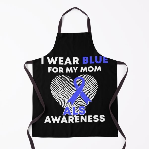 Item preview, I Wear Blue For My Mom ALS Awareness designed and sold by Color-Sparkle.