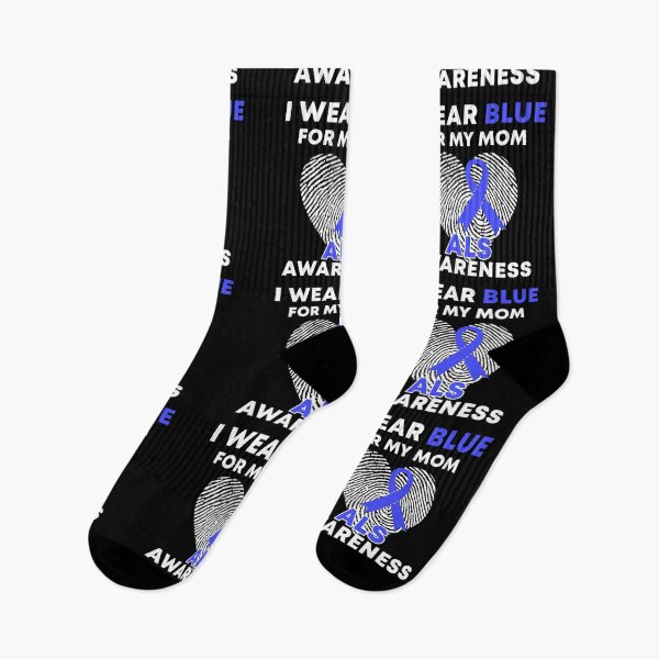 Item preview, I Wear Blue For My Mom ALS Awareness designed and sold by Color-Sparkle.