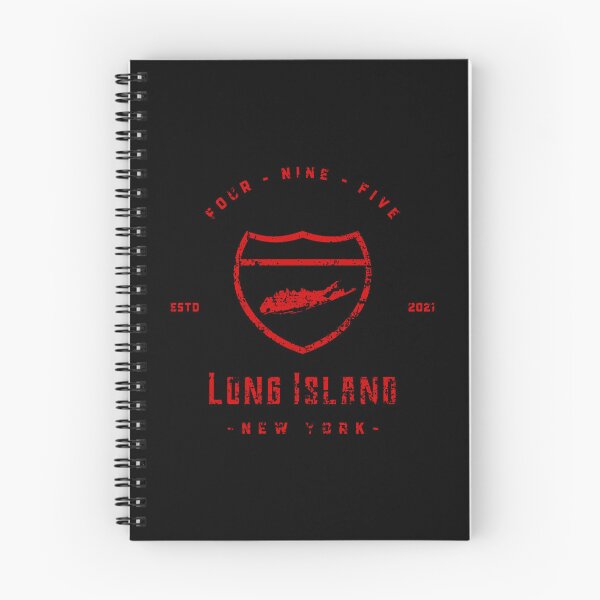 Item preview, LONG ISLAND 495 VINTAGE LETTERS (RED) designed and sold by Ty Turpin.