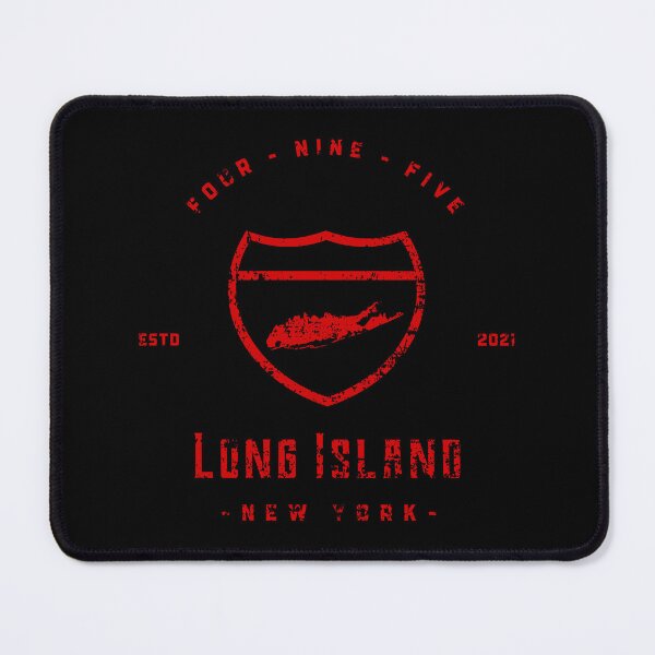 Item preview, LONG ISLAND 495 VINTAGE LETTERS (RED) designed and sold by Ty Turpin.