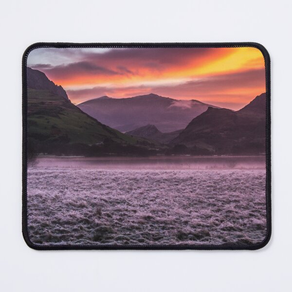 Item preview, Cold Snowdon Sunrise designed and sold by LluniauDafyddEm.