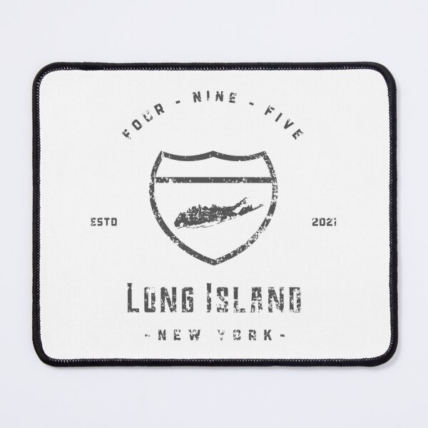 Item preview, LONG ISLAND 495 VINTAGE LETTERS (CHARCOAL) designed and sold by Ty Turpin.