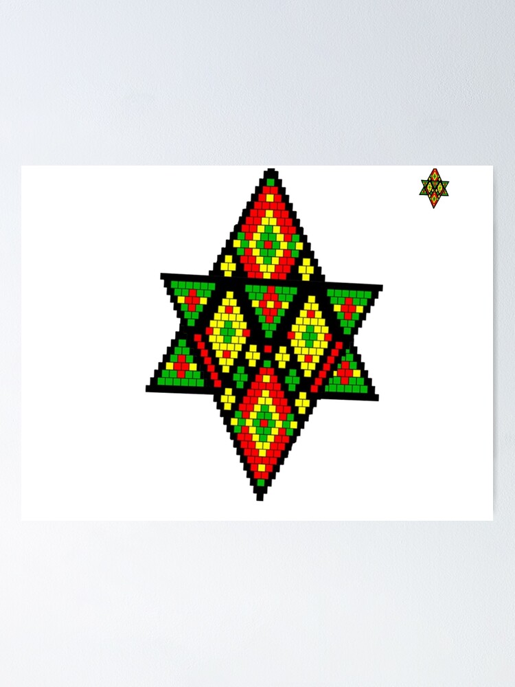 " Star of David " Poster for Sale by Bilexpress Redbubble