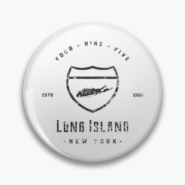 Item preview, LONG ISLAND 495 VINTAGE LETTERS (BLACK) designed and sold by Ty Turpin.