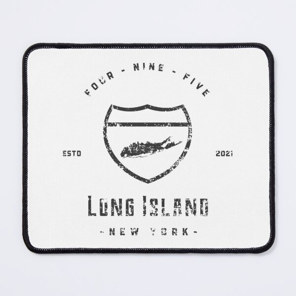Item preview, LONG ISLAND 495 VINTAGE LETTERS (BLACK) designed and sold by Ty Turpin.