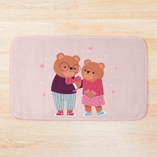 Item preview, Cute Bear |Funny Bear | Valentines day  designed and sold by Touch of FEZ.