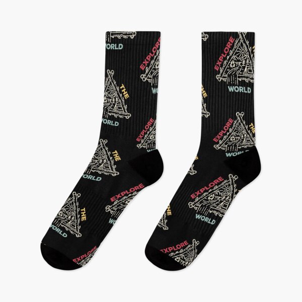 Item preview, Life is short and the world is wide. Triangle. designed and sold by epicmarketing.