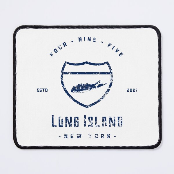 Item preview, LONG ISLAND 495 VINTAGE LETTERS (NAVY) designed and sold by Ty Turpin.