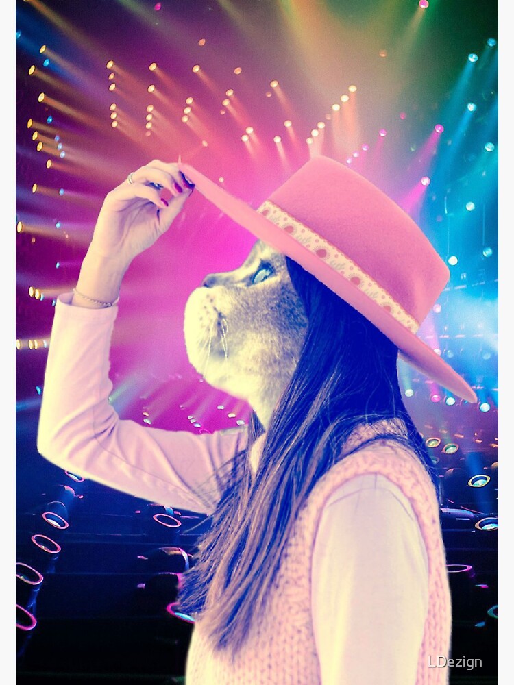 "Country Cat" Sticker for Sale by LDezign Redbubble