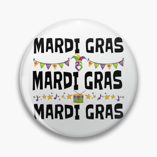 Item preview, It Is Mardi Gras Time designed and sold by PirateAvocado.
