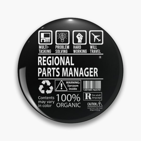 Item preview, Regional Parts Manager T Shirt - MultiTasking Certified Job Gift Item Tee designed and sold by sabinacsnm.