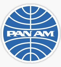 PAN AM - (Pan American World Airways) Sticker Sticker