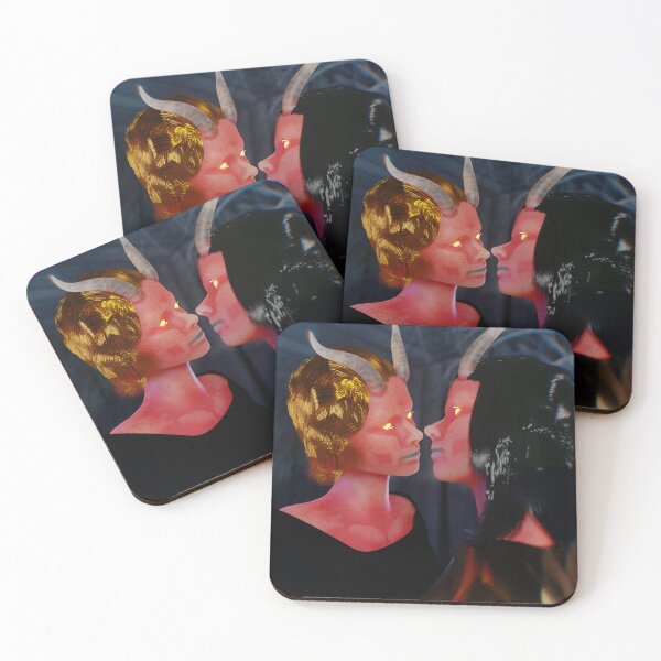 Item preview, Succubus kissing designed and sold by occultfx.