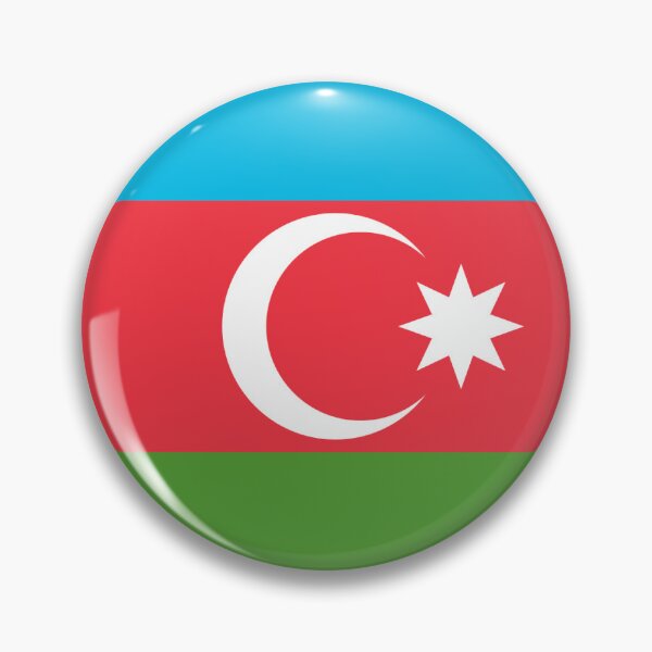 Item preview, Flag of Azerbaijan designed and sold by PatsIsland.