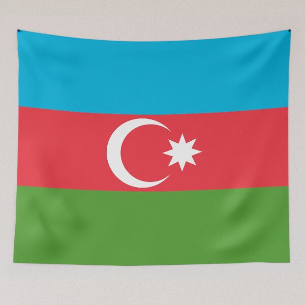 Item preview, Flag of Azerbaijan designed and sold by PatsIsland.