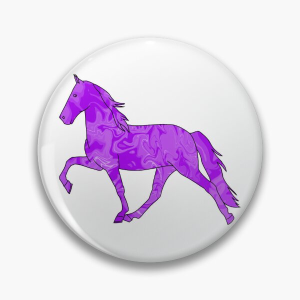 Item preview, Whirly Walking Horse Purple designed and sold by theaadesigns.