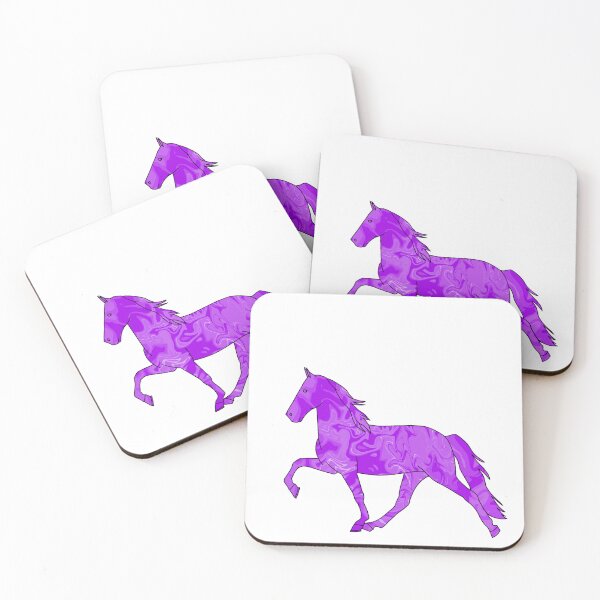 Item preview, Whirly Walking Horse Purple designed and sold by theaadesigns.