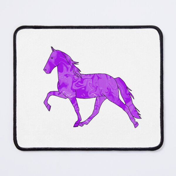 Item preview, Whirly Walking Horse Purple designed and sold by theaadesigns.