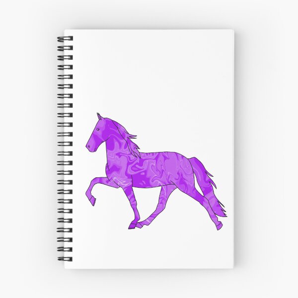 Item preview, Whirly Walking Horse Purple designed and sold by theaadesigns.