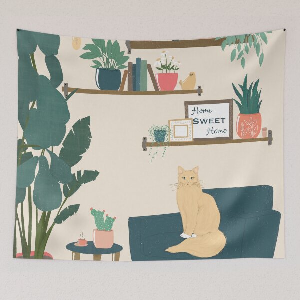 Item preview, Feline Indoor Garden  designed and sold by OranelloDesigns.