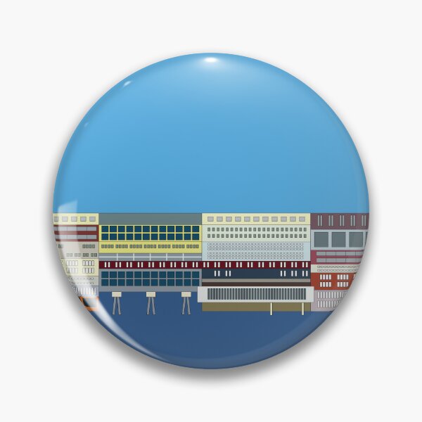 Item preview, Silodam Amsterdam building illustration designed and sold by acediscovery.