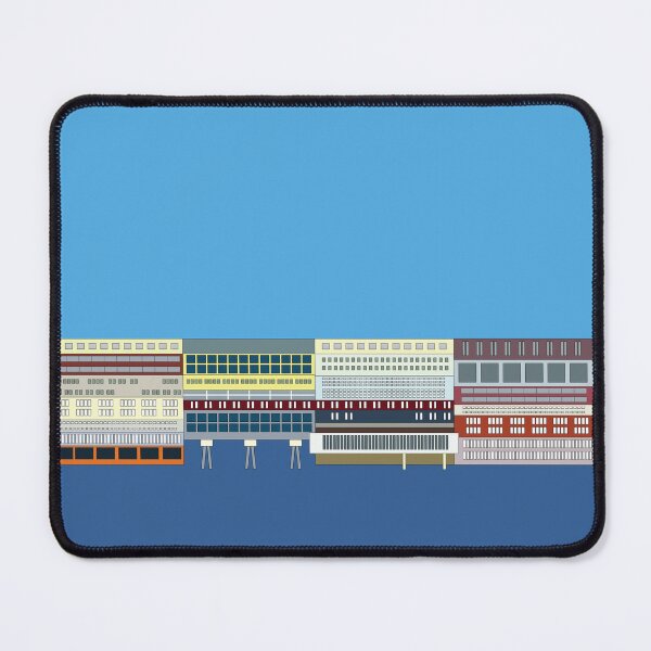 Item preview, Silodam Amsterdam building illustration designed and sold by acediscovery.