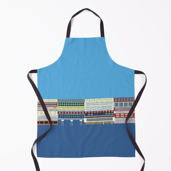 Item preview, Silodam Amsterdam building illustration designed and sold by acediscovery.
