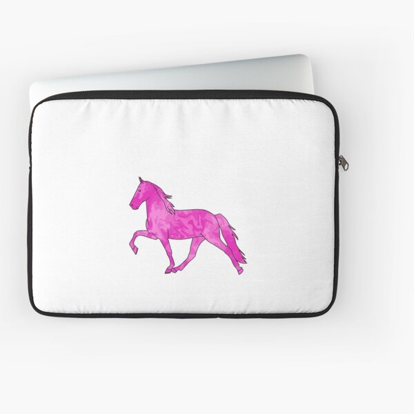 Aperçu de l'œuvre Cheval qui marche tourbillonnant Rose créée et vendue par theaadesigns.