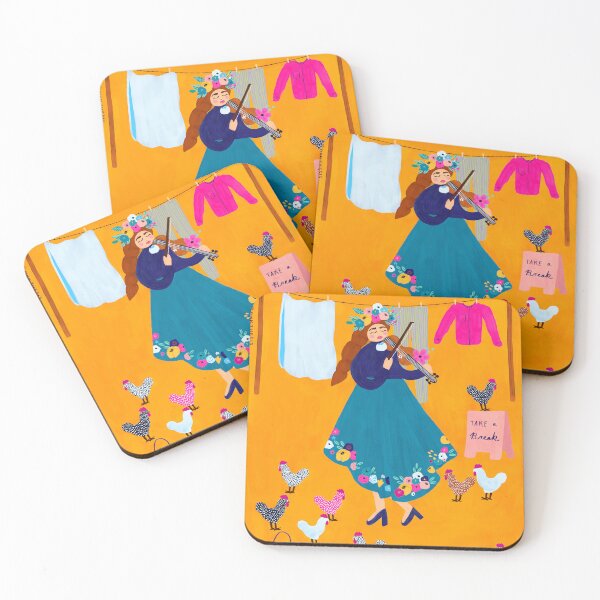 Item preview, Serenading The Chickens designed and sold by pinkthesis.