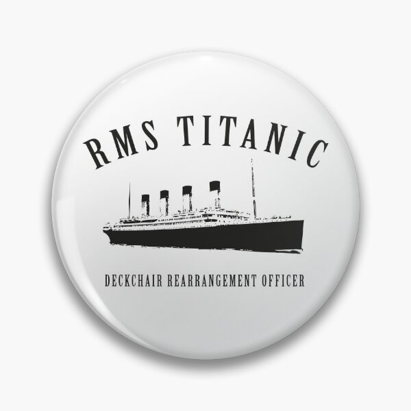 Item preview, RMS Titanic Deckchair Rearrangement Officer designed and sold by Stephen Hoper.