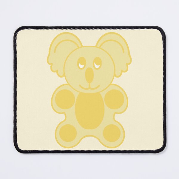 Aperçu de l'œuvre Koala gommeux jaune créée et vendue par BashfulMagpie.