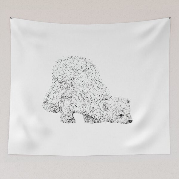 Item preview, Cute Polar Bear Sticker Kawaii designed and sold by Julika Kovács.