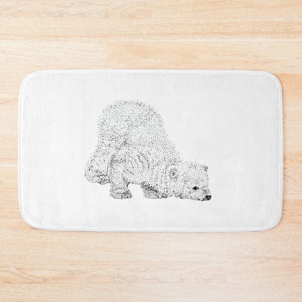 Item preview, Cute Polar Bear Sticker Kawaii designed and sold by Julika Kovács.