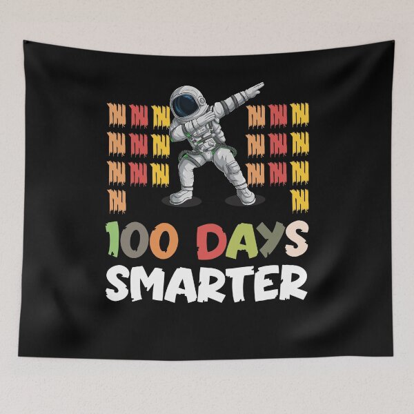Item preview, 100 Days Smarter 100th Day Of School Dabbing Space Astronaut designed and sold by Dressed For  Duty.