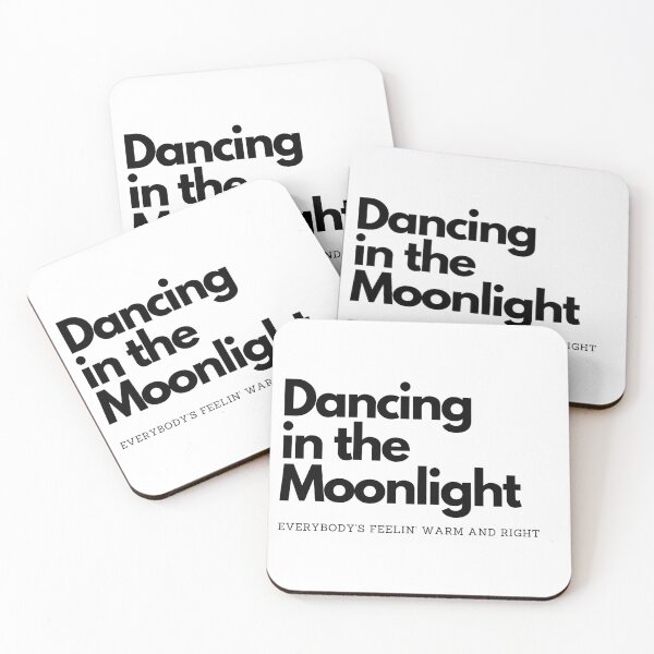 Item preview, Dancing in the Moonlight by King Harvest - Black Lettering designed and sold by LyricalDesign92.