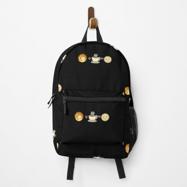 Item preview, Dogecoin Crypto and Coffee equals happy cute kawaii DOGE cryptocurrency designed and sold by Bitcoin-Fashion.