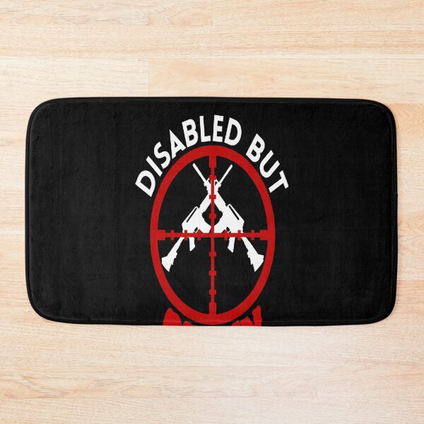 Item preview, Disabled But Deadly - Sarcastic Handicap Humor - Ride Disabled Warrior designed and sold by Sonatablue.