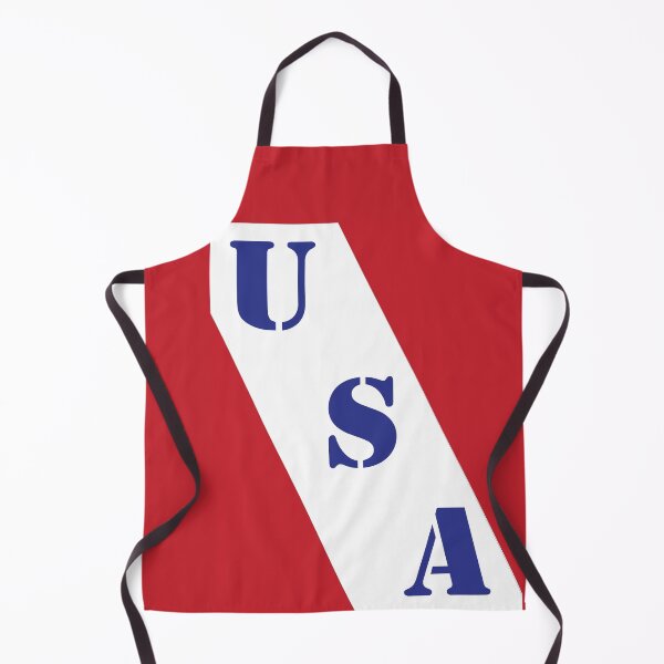 Item preview, USA: U-S-A stencil diagonal banner designed and sold by acediscovery.