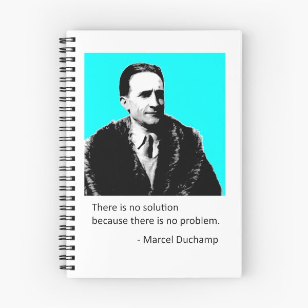 Item preview, Marcel Duchamp quote designed and sold by MichaelEpp.