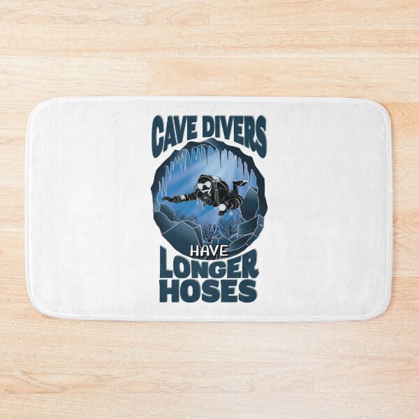 Item preview, Cave Divers Have Longer Hoses - Funny Diving designed and sold by TheInkElephant.