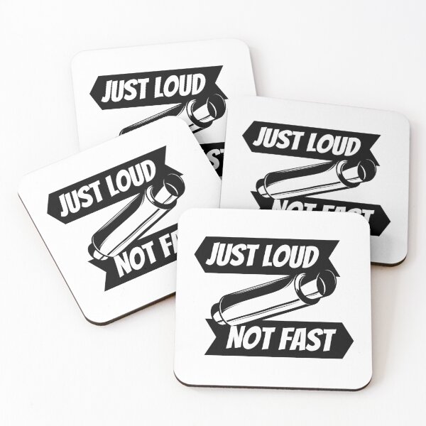Item preview, Just Loud Not Fast - Funny Car Enthusiast  designed and sold by Dailey-FS.