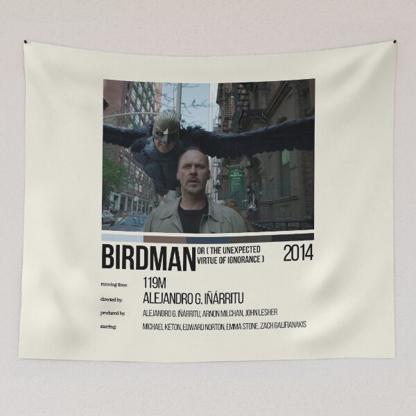 Item preview, Birdman or (The Unexpected Virtue of Ignorance) Poster  designed and sold by ShopOfUs.