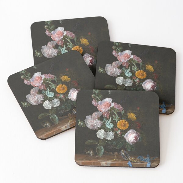 Item preview, Vintage Flower Painting - Willem van Aelst "Vanitas Flower Still Life" designed and sold by FineArtLover.