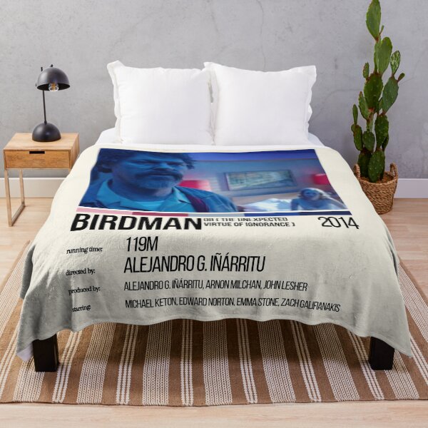 Item preview, Birdman or (The Unexpected Virtue of Ignorance) Poster designed and sold by ShopOfUs.