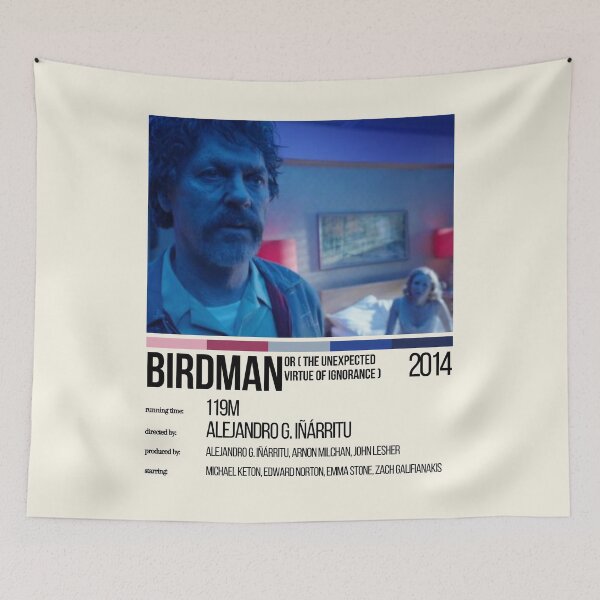 Item preview, Birdman or (The Unexpected Virtue of Ignorance) Poster  designed and sold by ShopOfUs.