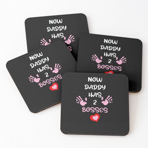 Item preview, Funny Quote Now Daddy Has 2 Bosses Cute Father's Day Gift for Dad designed and sold by tamdevo1.