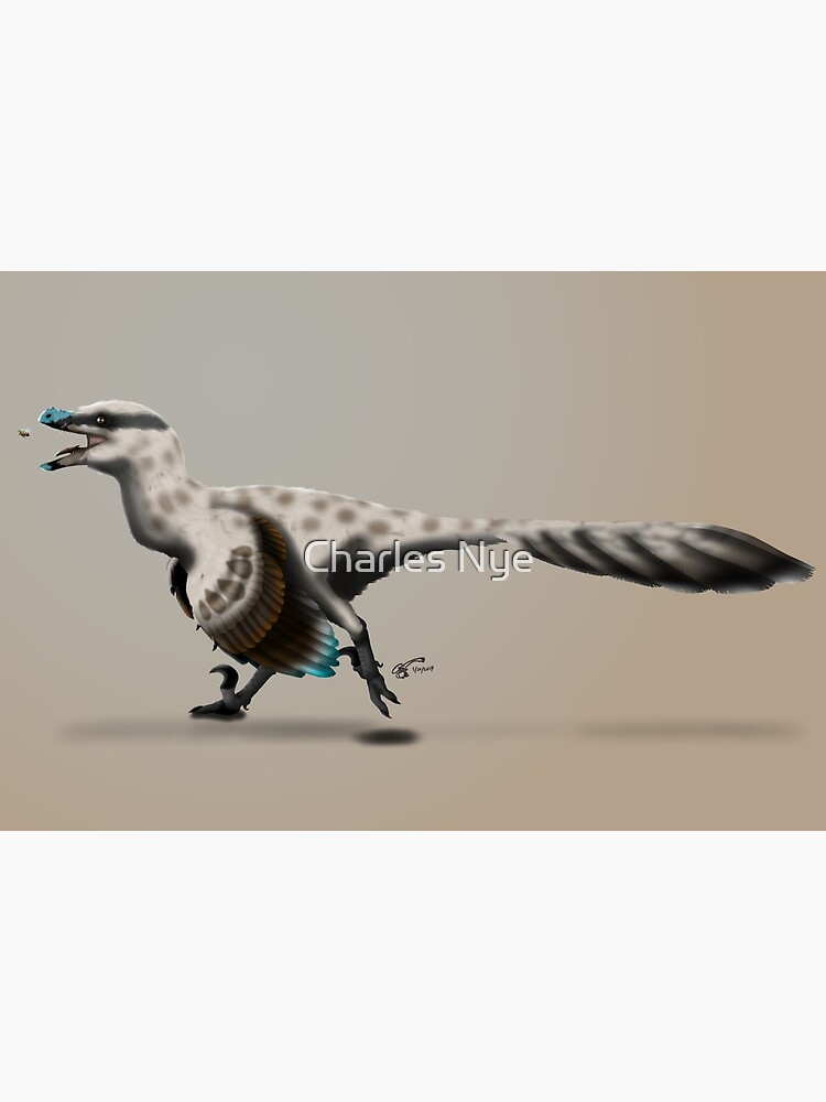 Cute Deinonychus Art Board Print for Sale by saradrawspaleo