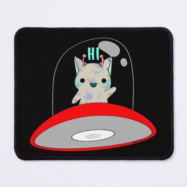 Item preview, Seki The Friendly Alien Cat designed and sold by Serotonin4u.