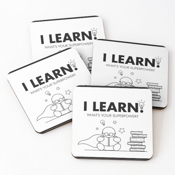 Item preview, I Learn!  What's Your Superpower?  Motivational & Growth Mindset designed and sold by RAAdventure.