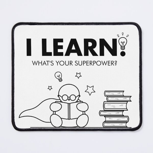 Item preview, I Learn!  What's Your Superpower?  Motivational & Growth Mindset designed and sold by RAAdventure.